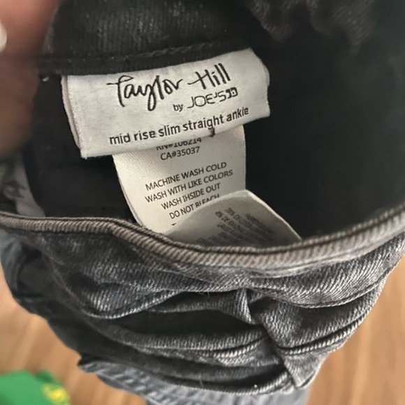 TAYLOR HILL BY JOE’S Taylor Hill Kass Mid Rise Slim Straight Ankle Jeans Size 26 - Picture 8 of 12